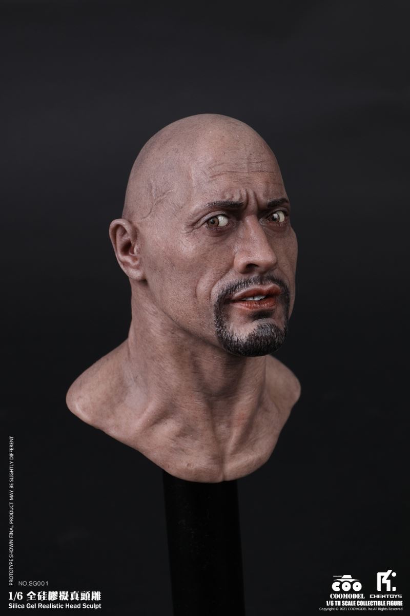 SILICA GEL REALISTIC HEAD SCULPT