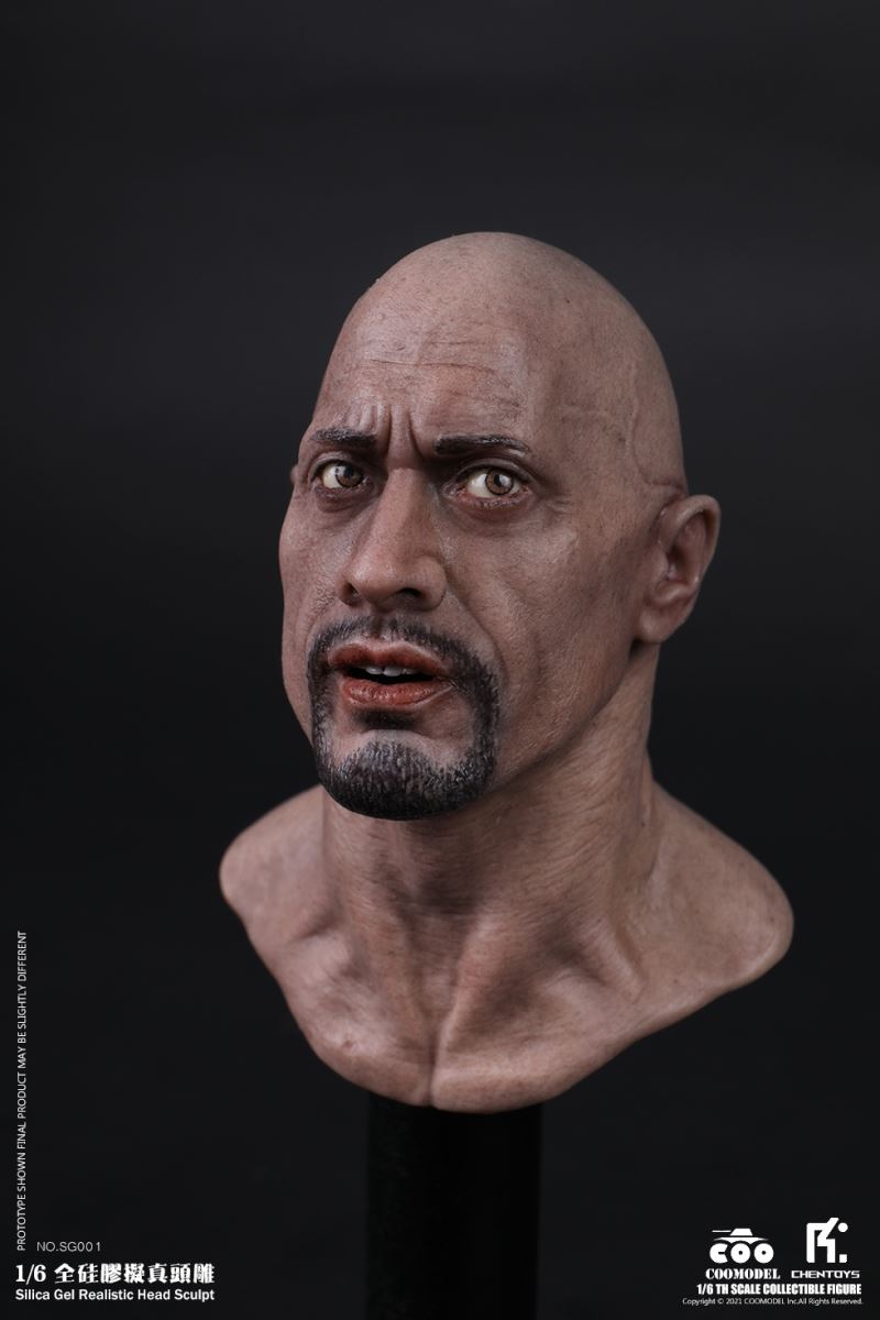 SILICA GEL REALISTIC HEAD SCULPT