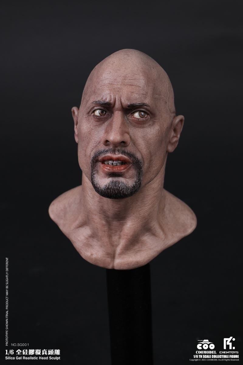 SILICA GEL REALISTIC HEAD SCULPT