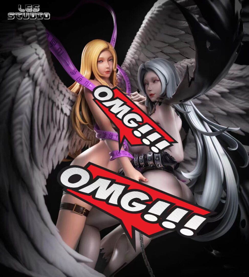 Angewomon & Lady Devimon - Digimon