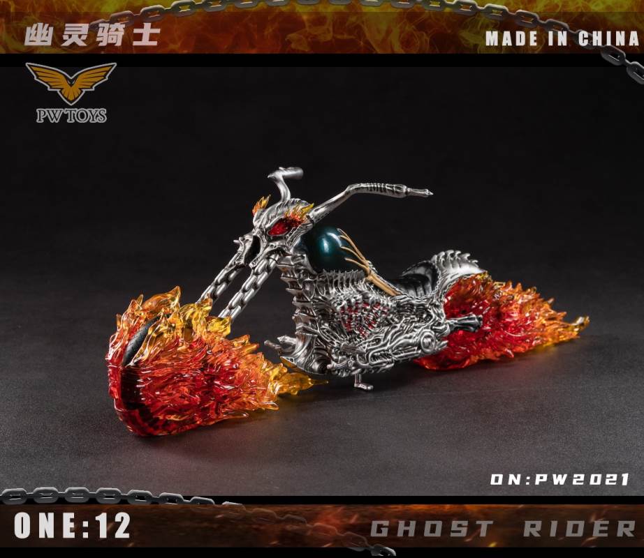 Ghost Rider Hell Bike 1/12