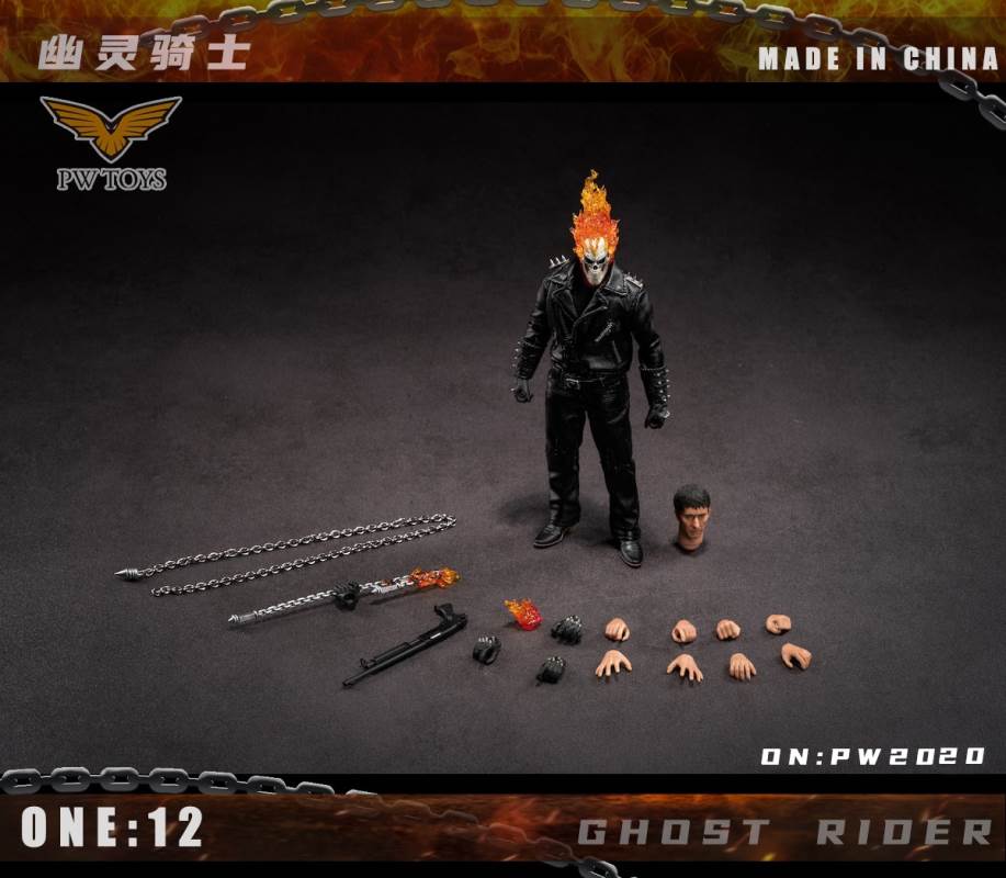 Ghost Rider Hell Bike 1/12