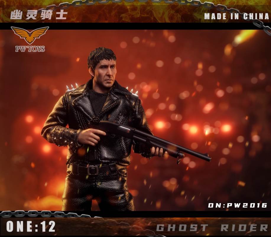 Ghost Rider Hell Bike 1/12