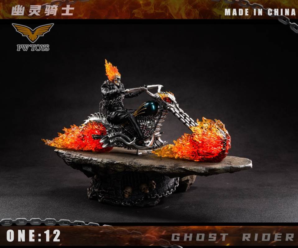 Ghost Rider Hell Bike 1/12
