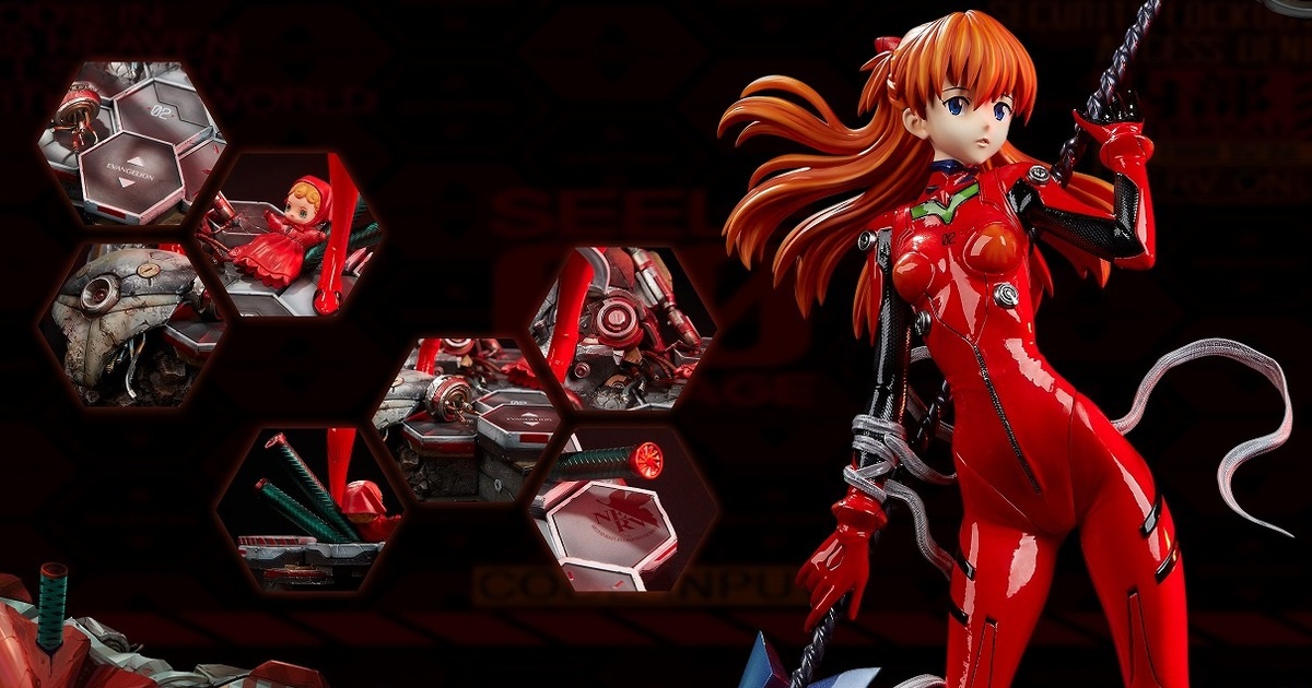 Evangelion Wonder Statue Asuka Shikinami Langley