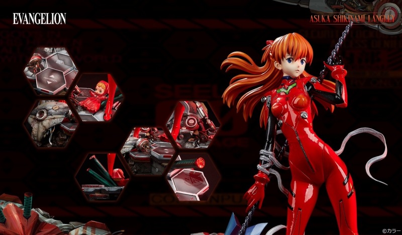 Evangelion Wonder Statue Asuka Shikinami Langley