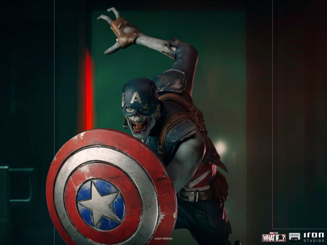 Zombie Captain America - What If...? - Art Scale 1/10