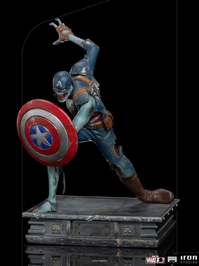 Zombie Captain America - What If...? - Art Scale 1/10