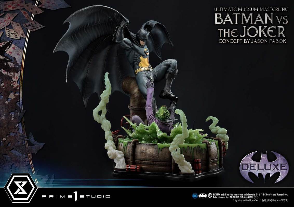Batman (Comics) Batman Versus The Joker (Concept By Jason Fabok)Deluxe Bonus Version