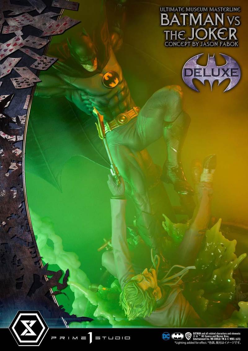 Batman (Comics) Batman Versus The Joker (Concept By Jason Fabok)Deluxe Bonus Version