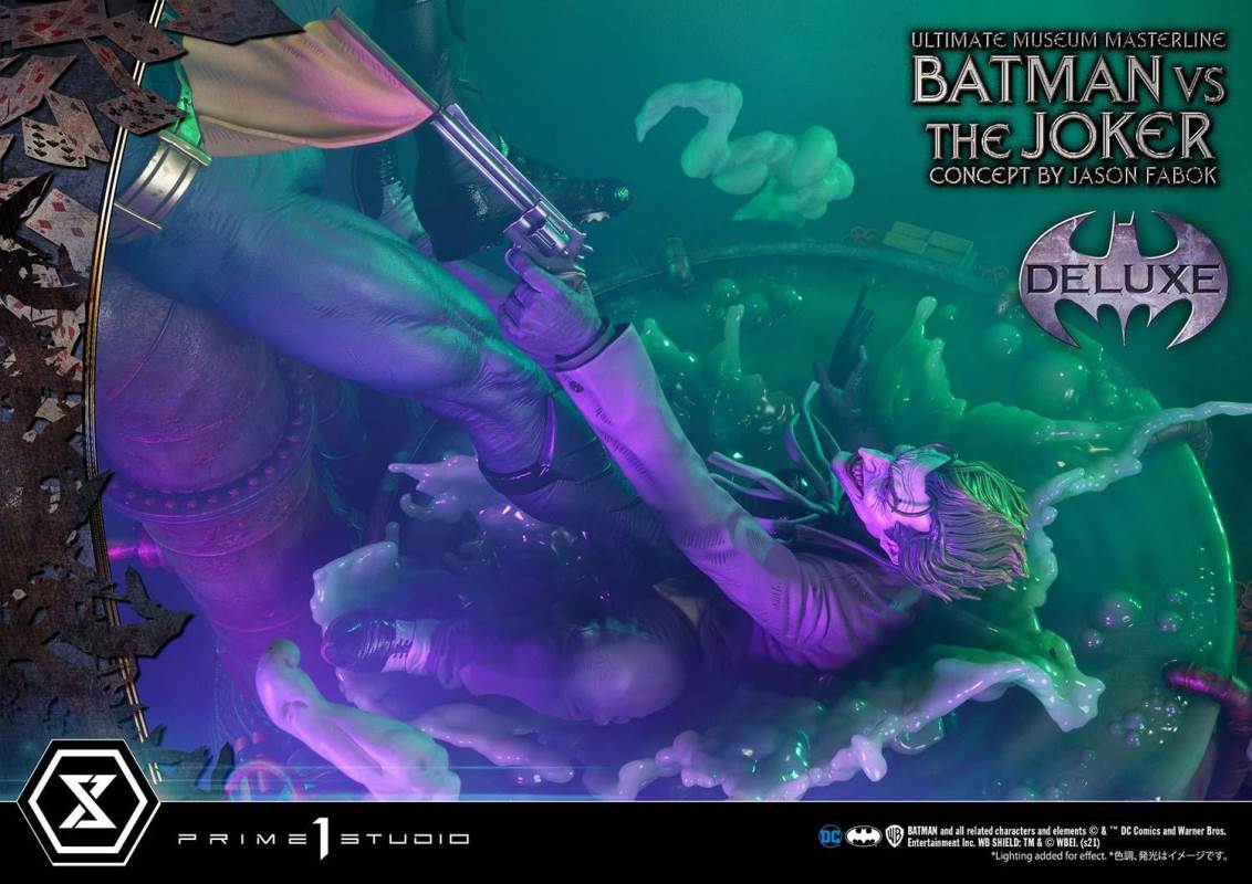 Batman (Comics) Batman Versus The Joker (Concept By Jason Fabok)Deluxe Bonus Version