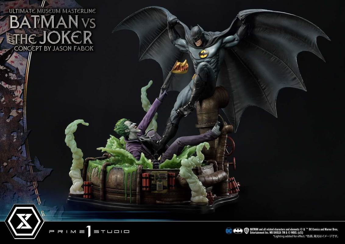 Batman (Comics) Batman Versus The Joker (Concept By Jason Fabok)Deluxe Bonus Version