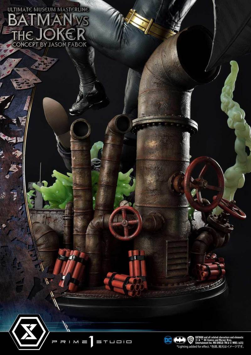 Batman (Comics) Batman Versus The Joker (Concept By Jason Fabok)Deluxe Bonus Version