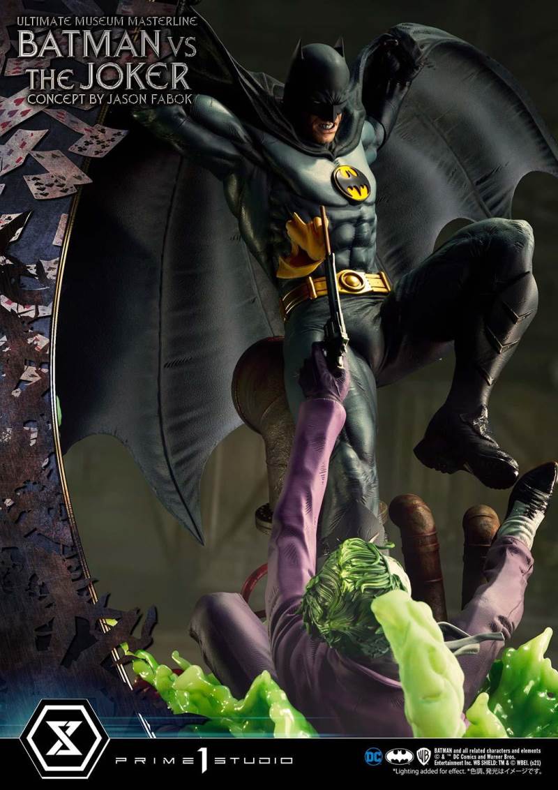 Batman (Comics) Batman Versus The Joker (Concept By Jason Fabok)Deluxe Bonus Version