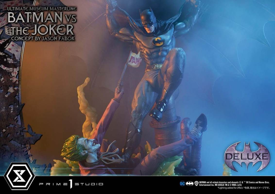 Batman (Comics) Batman Versus The Joker (Concept By Jason Fabok)Deluxe Bonus Version