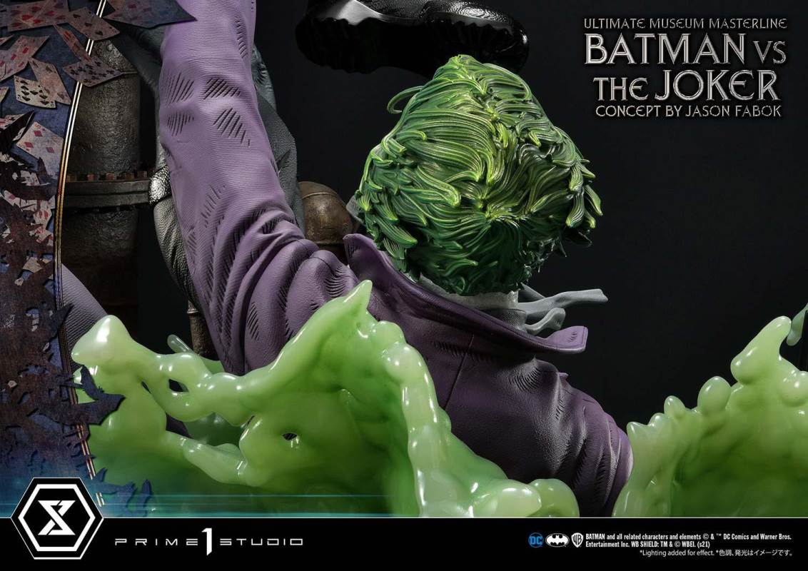 Batman (Comics) Batman Versus The Joker (Concept By Jason Fabok)Deluxe Bonus Version