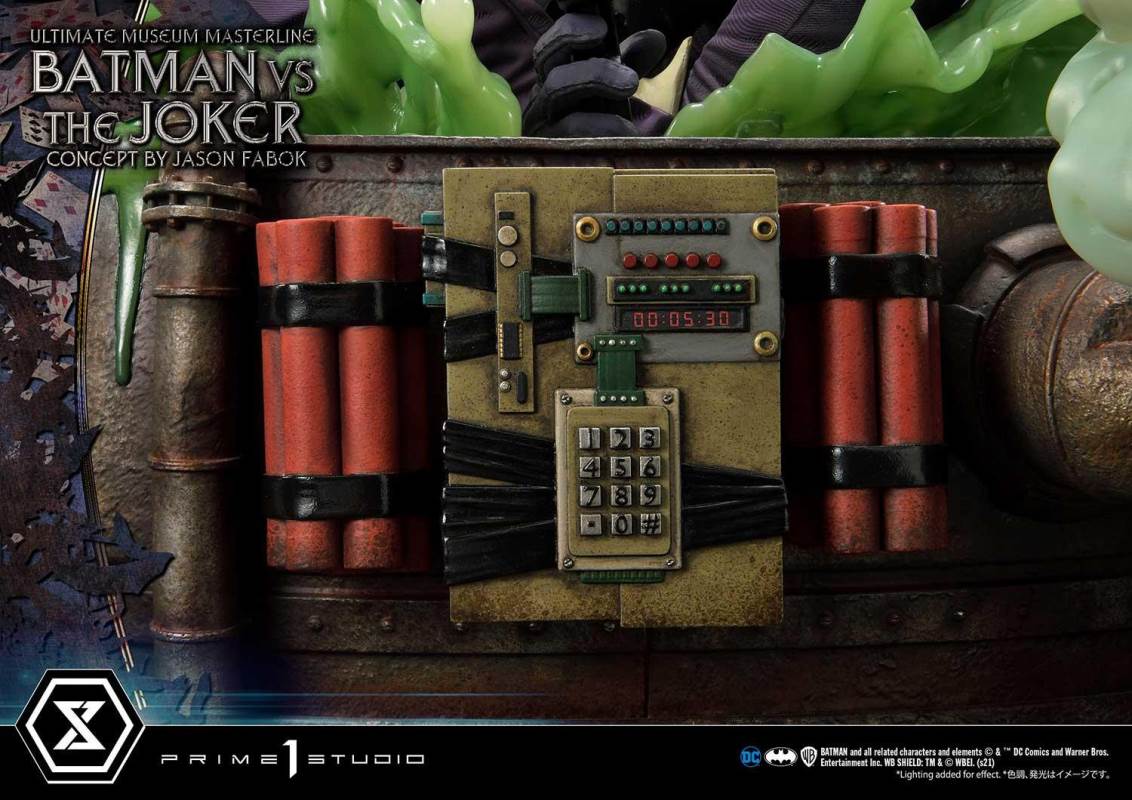 Batman (Comics) Batman Versus The Joker (Concept By Jason Fabok)Deluxe Bonus Version