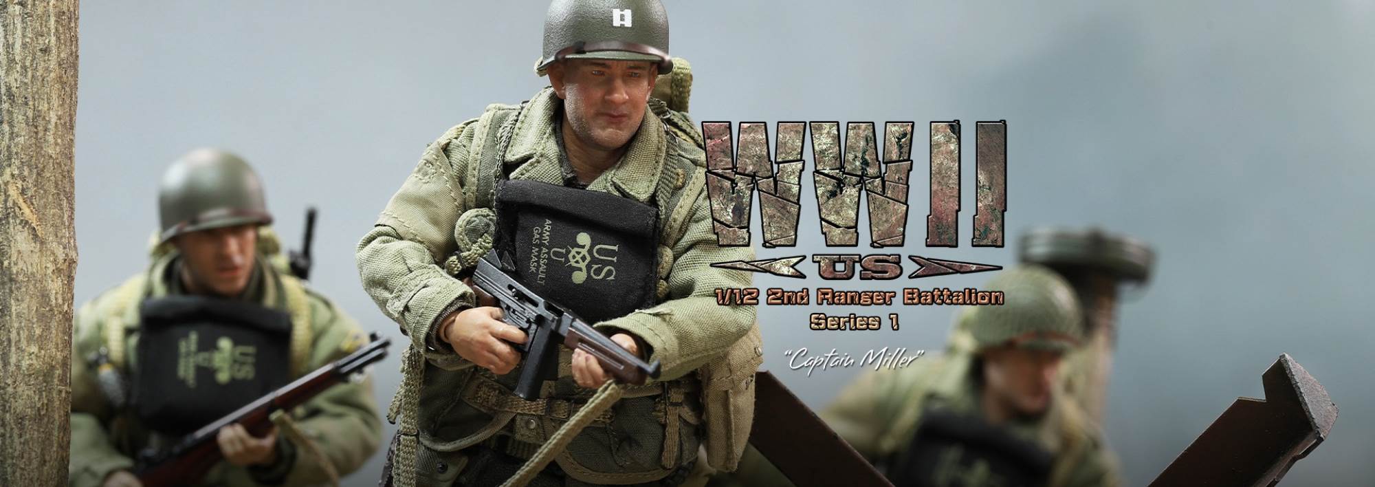 Pocket Hero Series, US Army Ranger in World War II, Captain Miller