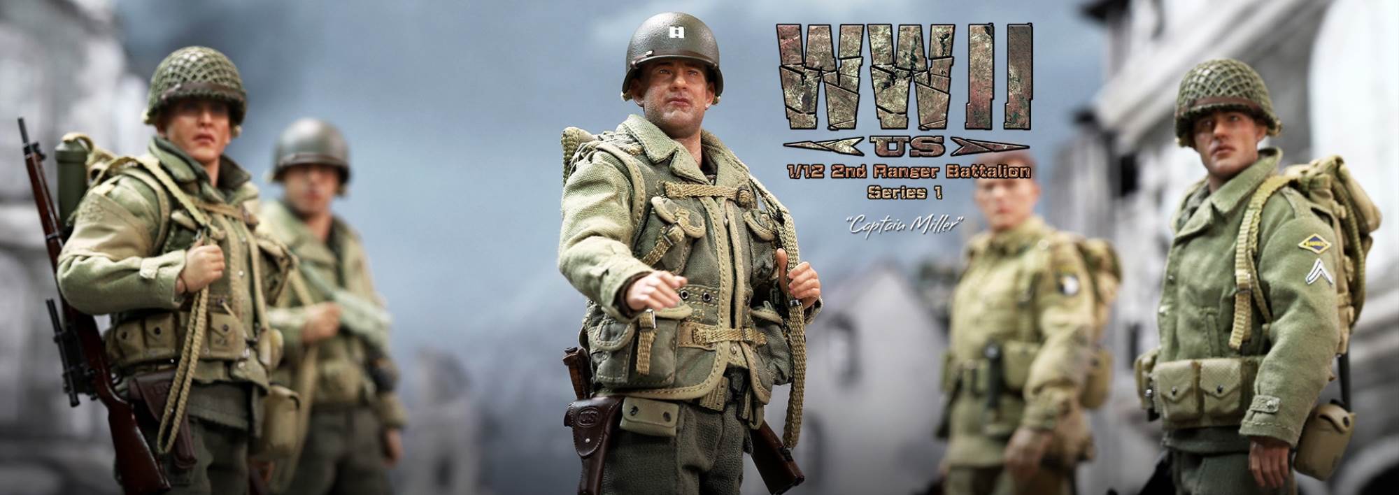 Pocket Hero Series, US Army Ranger in World War II, Captain Miller