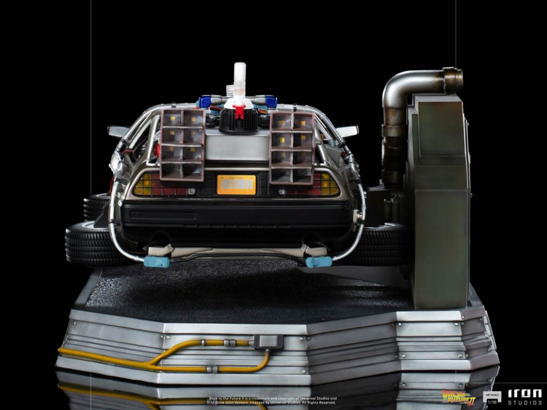 DeLorean Full Set Deluxe - Back to the Future Part II - Art Scale 1/10