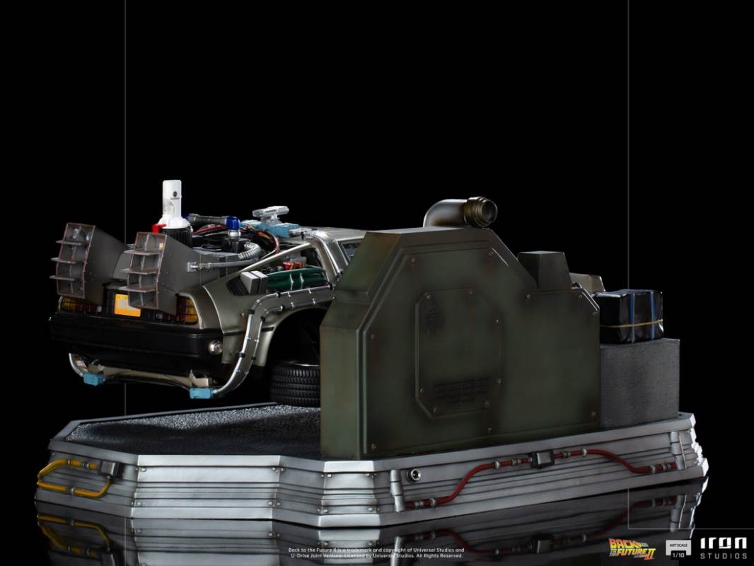 DeLorean Full Set Deluxe - Back to the Future Part II - Art Scale 1/10