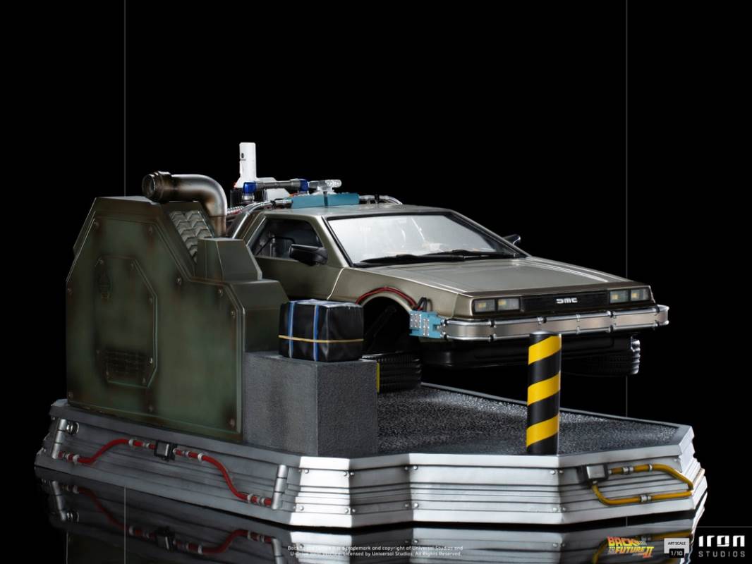 DeLorean Full Set Deluxe - Back to the Future Part II - Art Scale 1/10