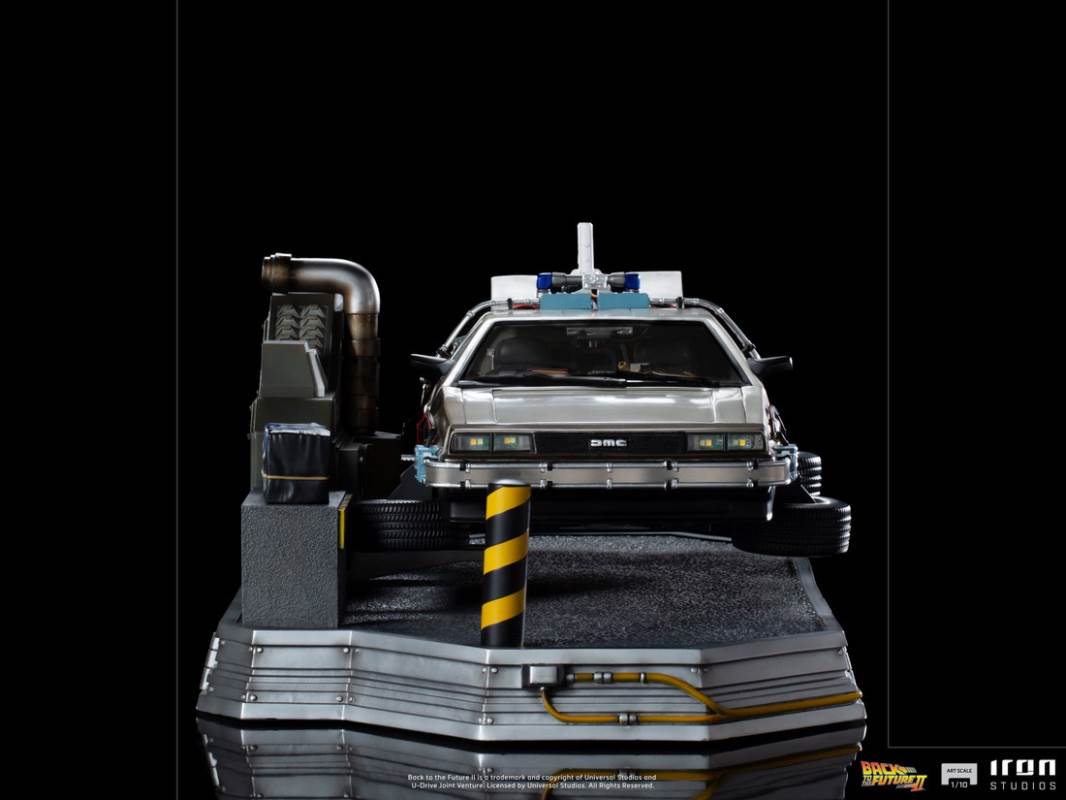 DeLorean Full Set Deluxe - Back to the Future Part II - Art Scale 1/10