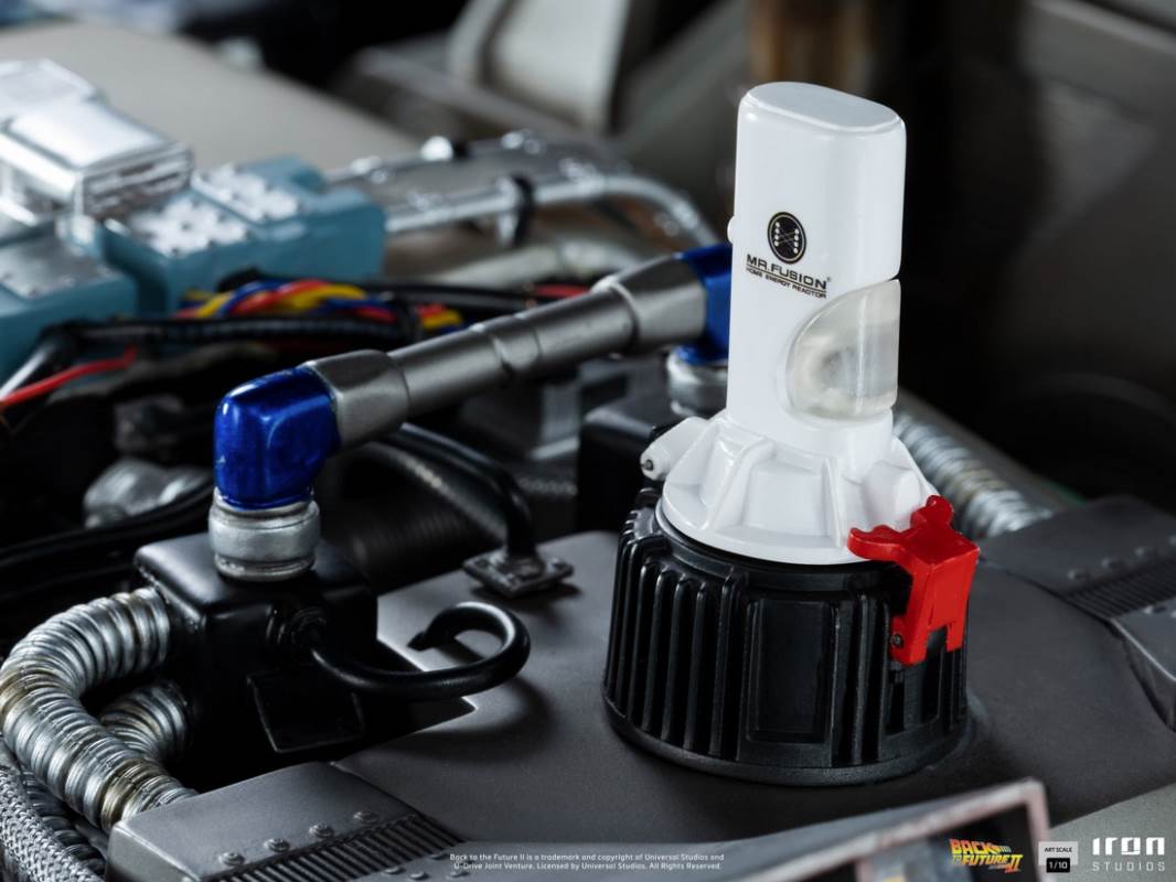 DeLorean Full Set Deluxe - Back to the Future Part II - Art Scale 1/10