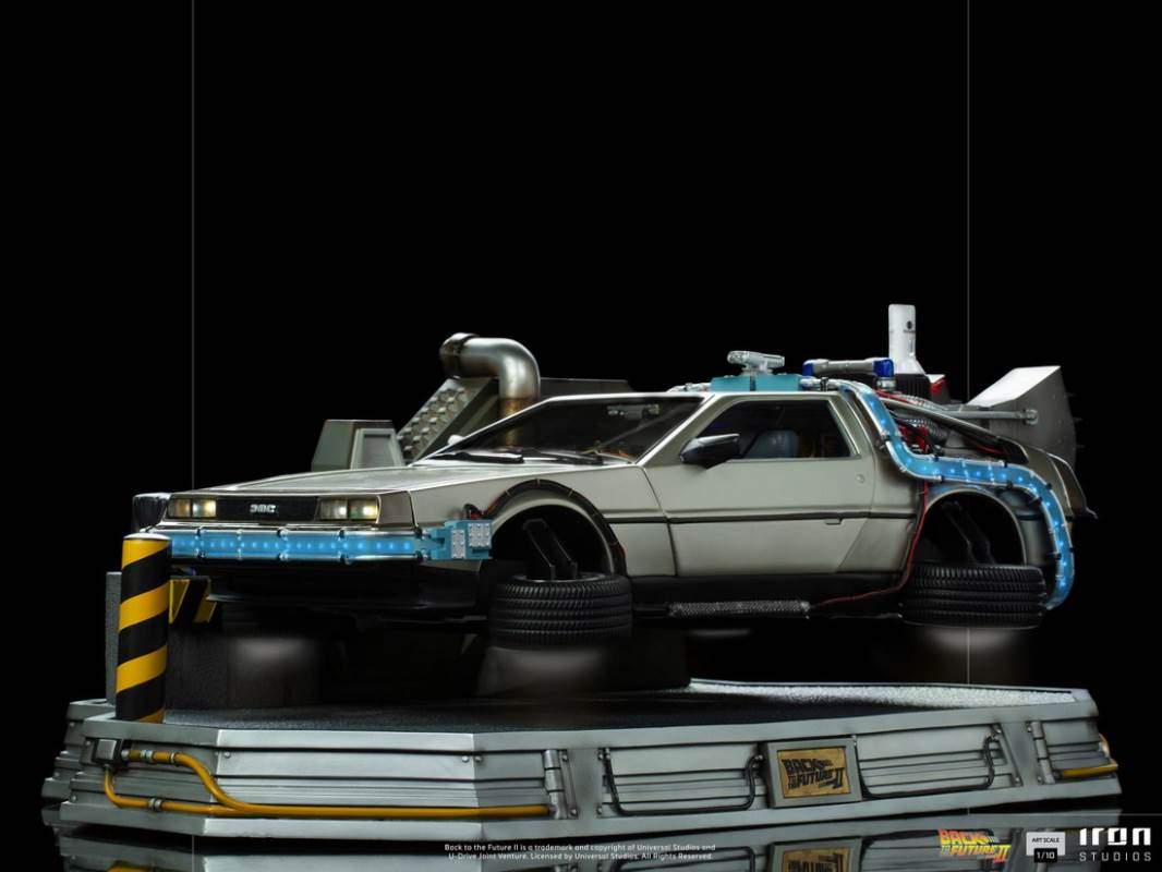 DeLorean Full Set Deluxe - Back to the Future Part II - Art Scale 1/10