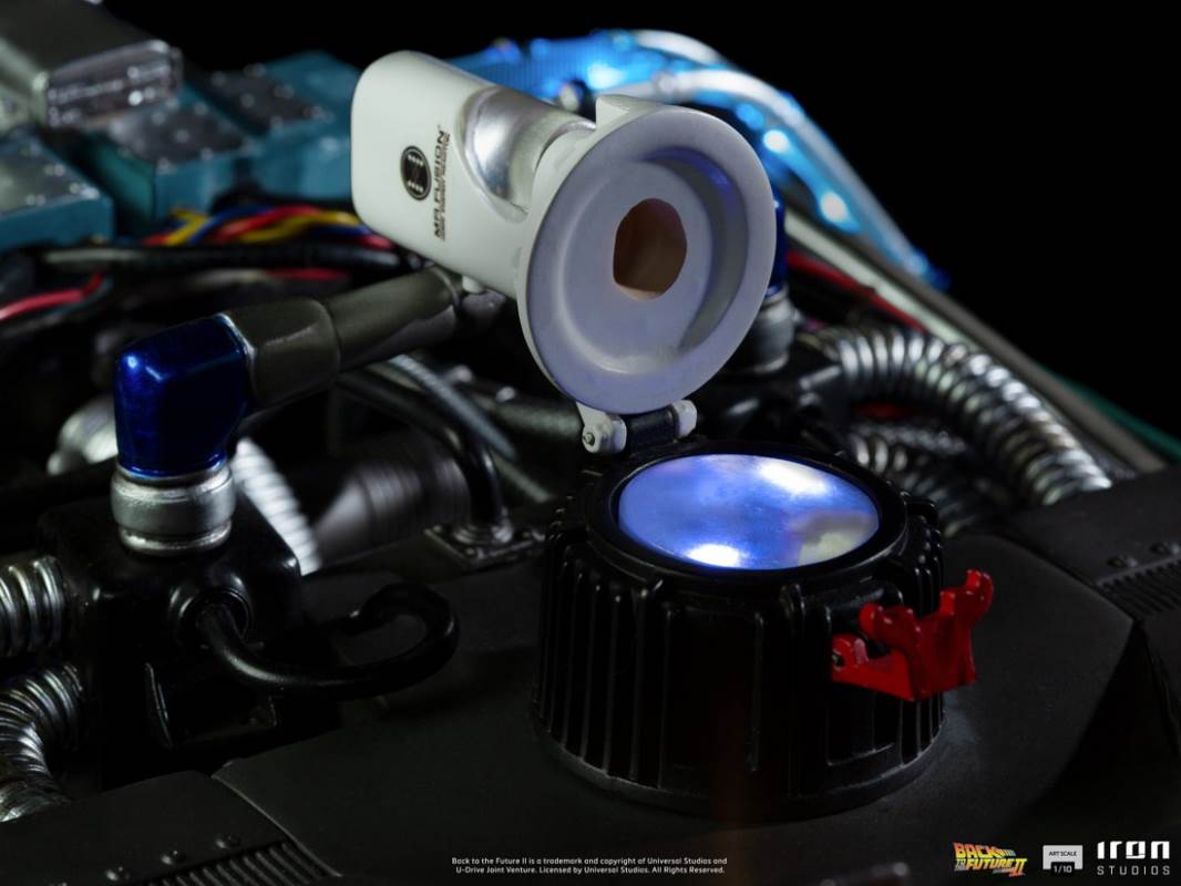 DeLorean Full Set Deluxe - Back to the Future Part II - Art Scale 1/10