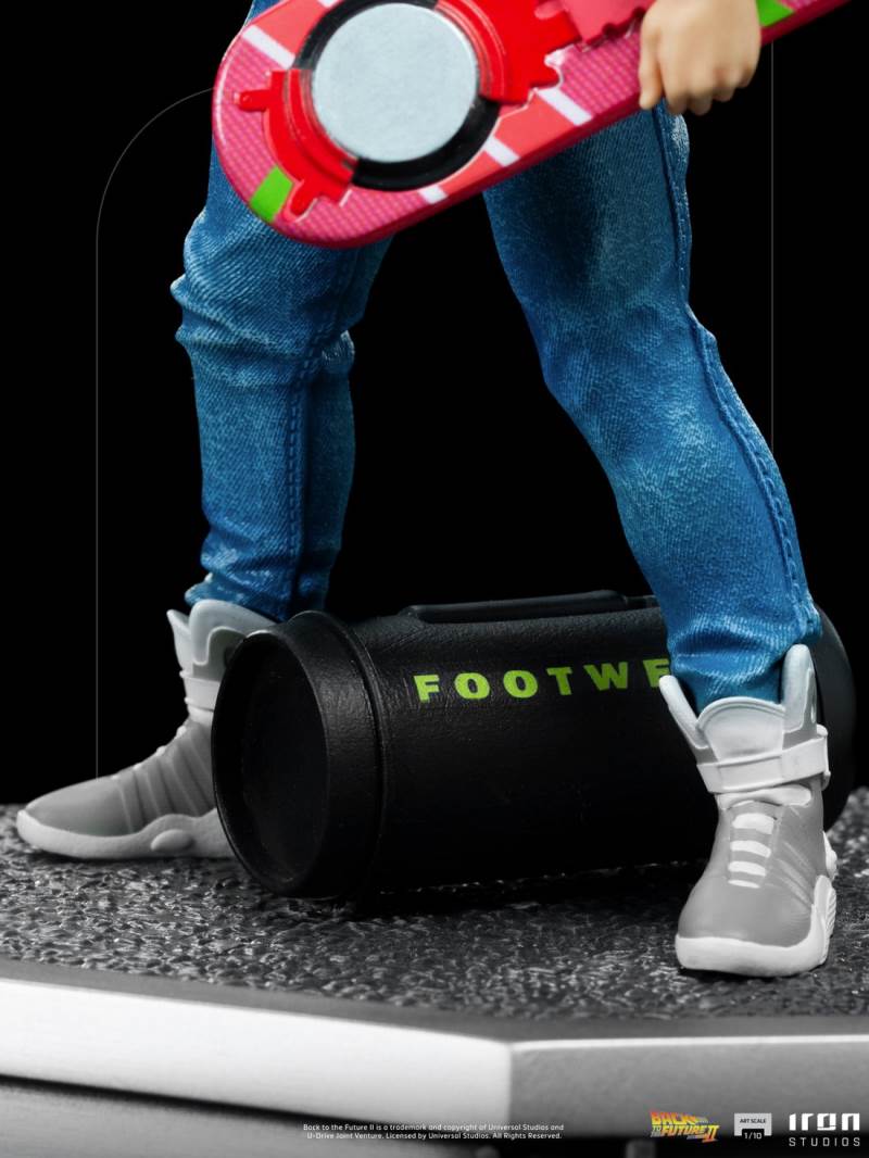 DeLorean Full Set Deluxe - Back to the Future Part II - Art Scale 1/10