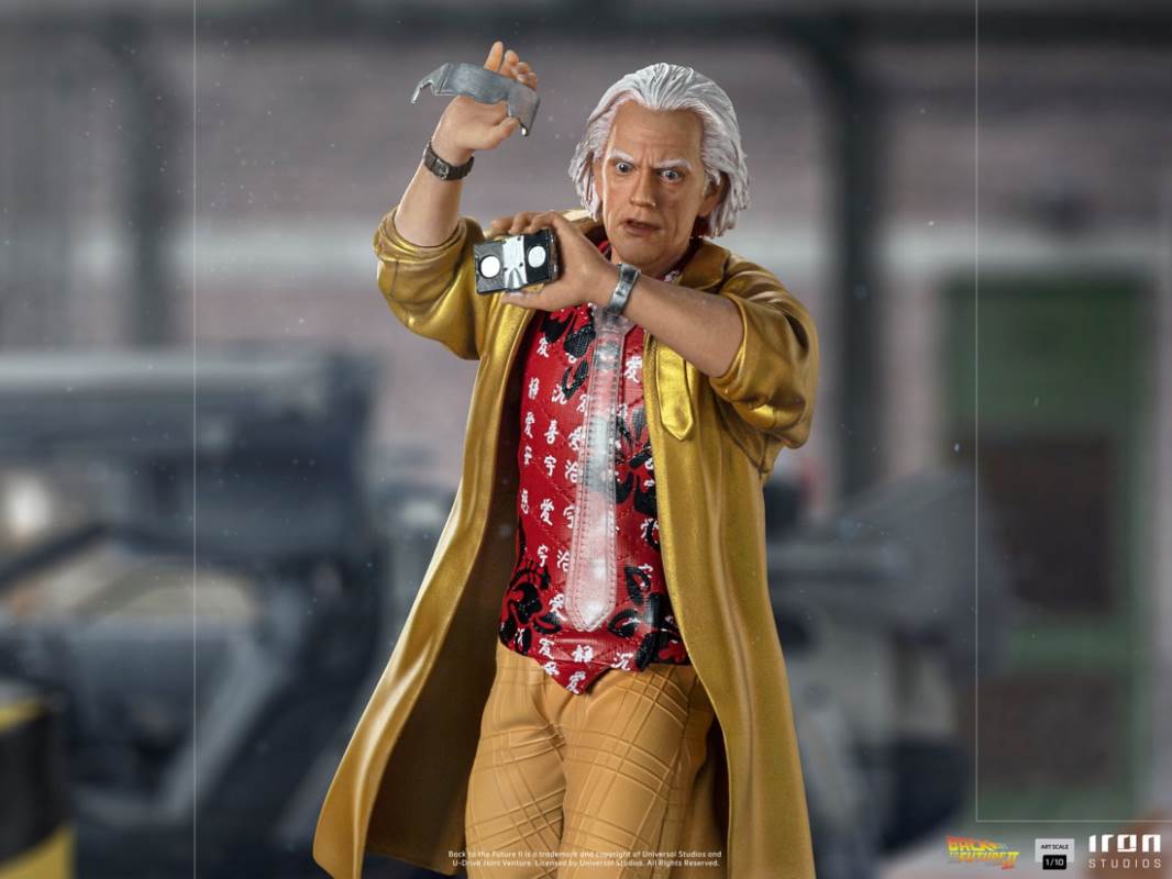 DeLorean Full Set Deluxe - Back to the Future Part II - Art Scale 1/10