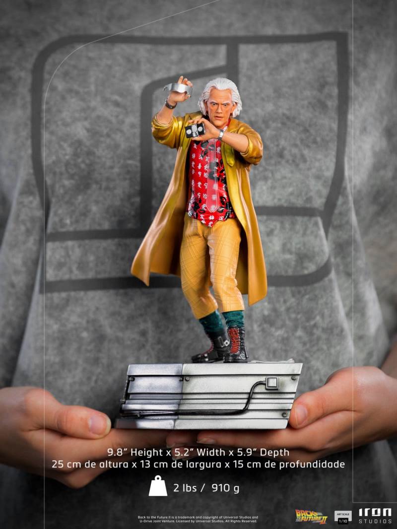 DeLorean Full Set Deluxe - Back to the Future Part II - Art Scale 1/10