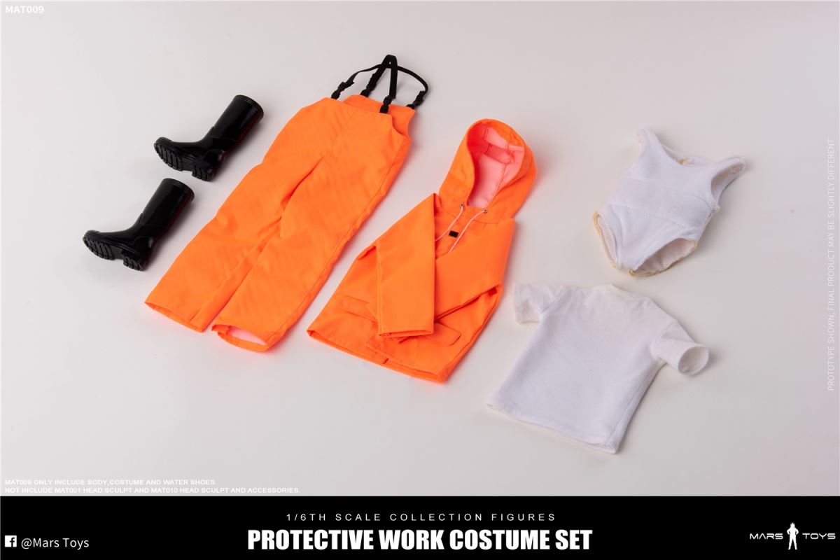 Protective Work Costume Set 1/6