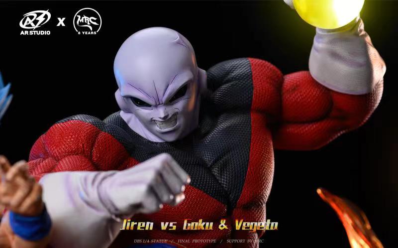 Jiren vs Goku & Vegeta