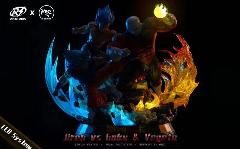 Jiren vs Goku & Vegeta