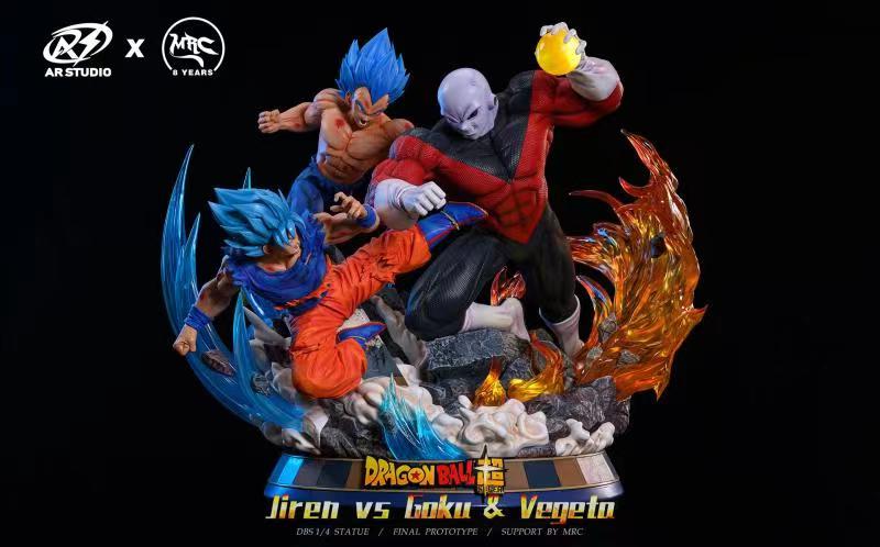 Jiren vs Goku & Vegeta