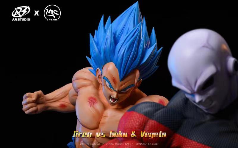 Jiren vs Goku & Vegeta