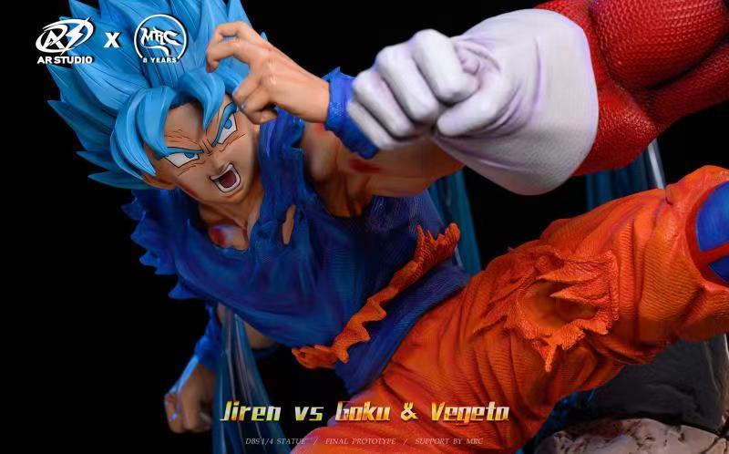 Jiren vs Goku & Vegeta
