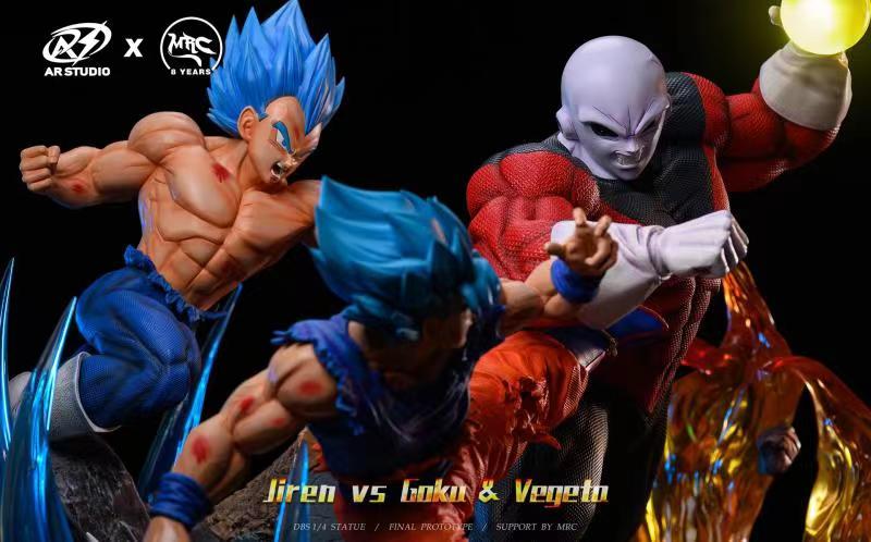 Jiren vs Goku & Vegeta