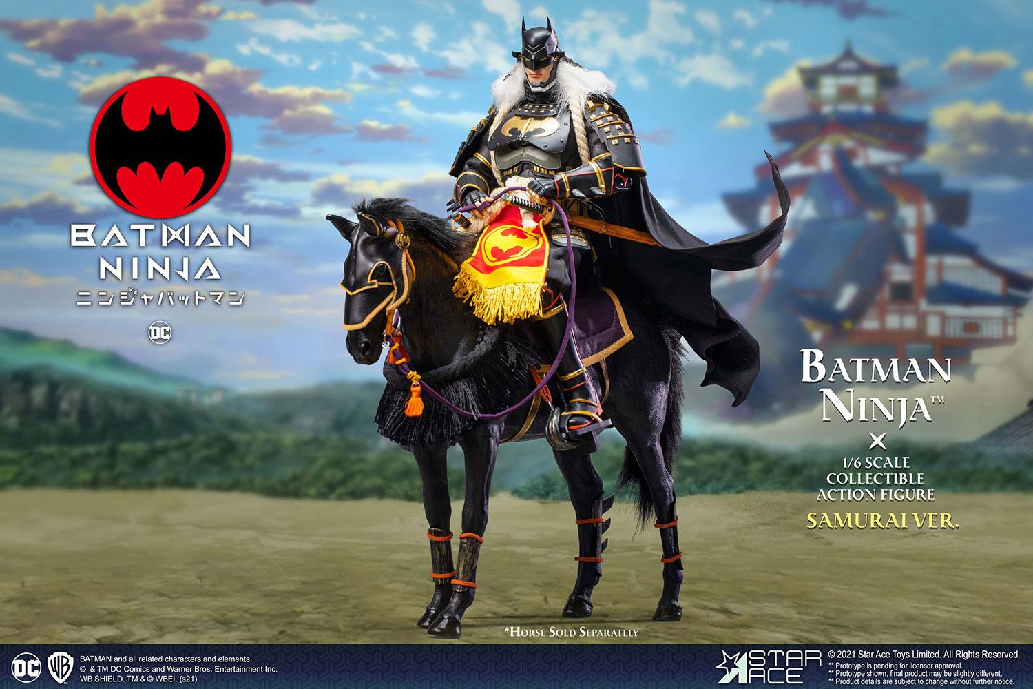 Ninja Batman 2.0 (Deluxe Version with Horse)