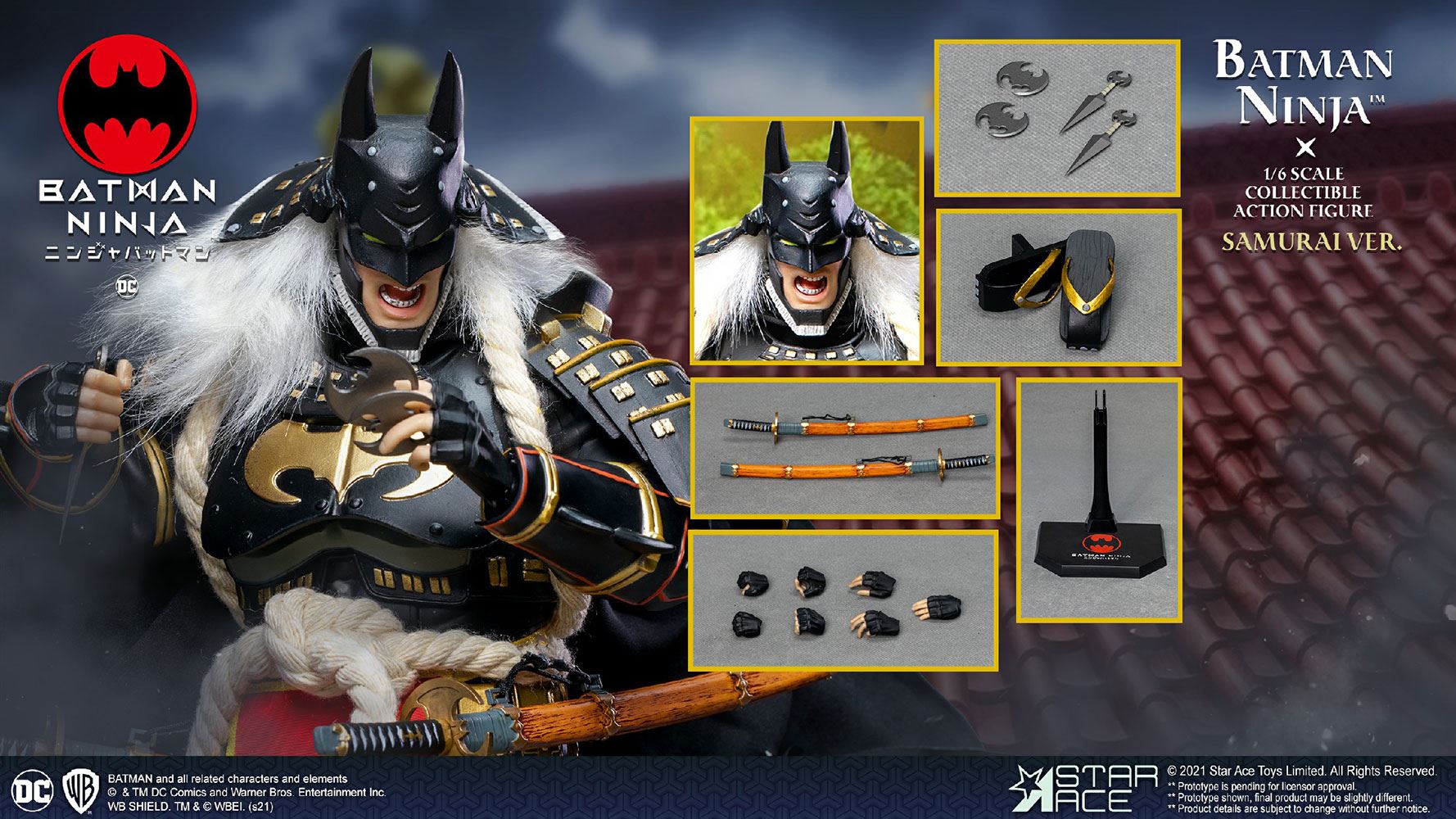 Ninja Batman 2.0 (Deluxe Version with Horse)