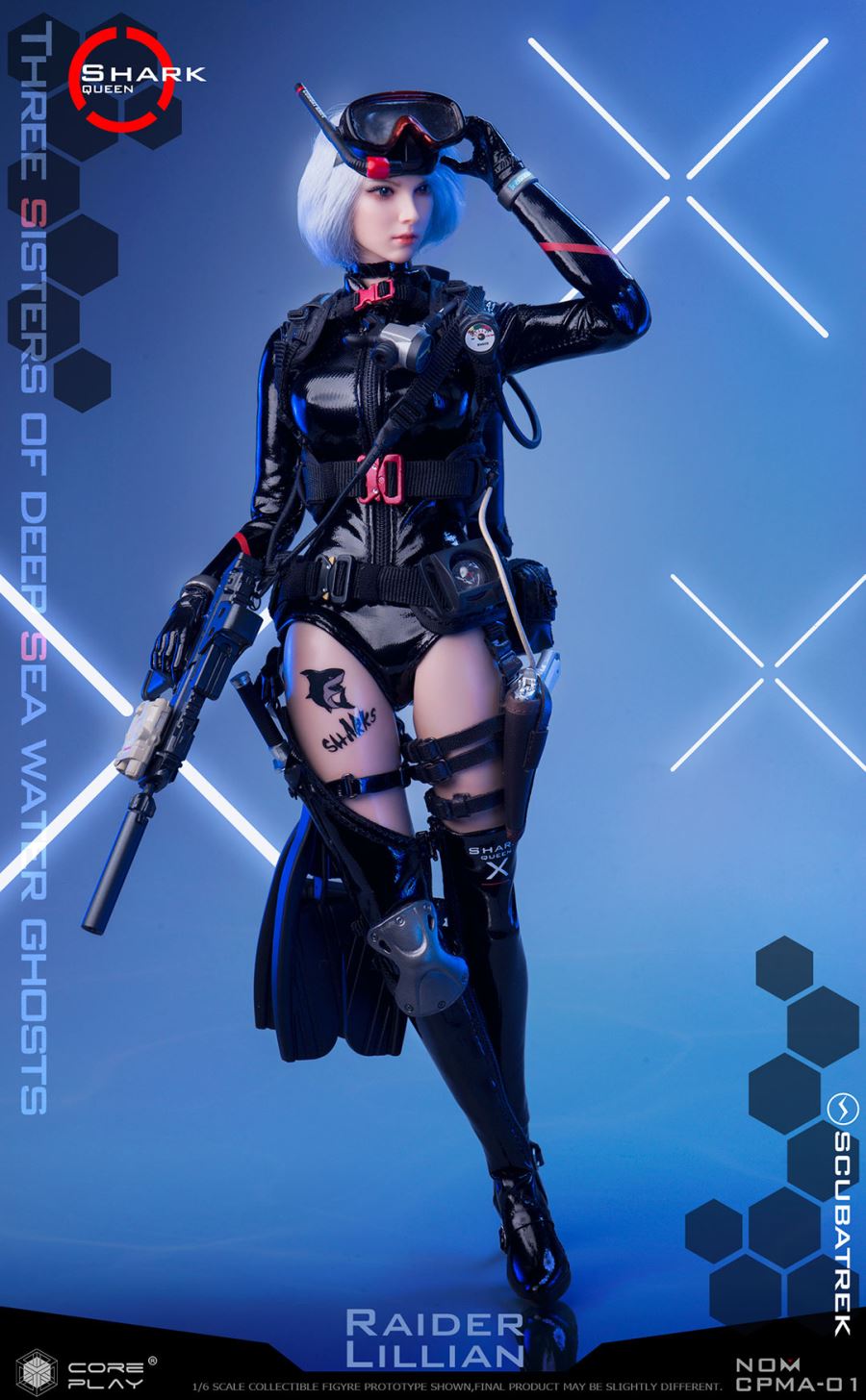 Deep Sea Ghost Three Sisters Assault Sister Lilian 1/6