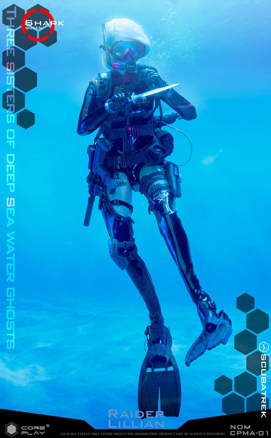 Deep Sea Ghost Three Sisters Assault Sister Lilian 1/6