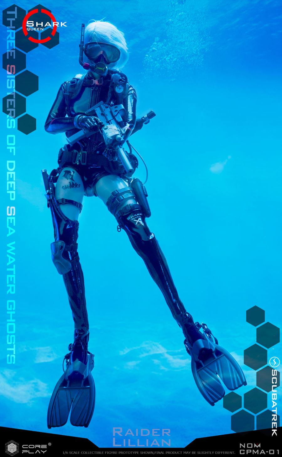 Deep Sea Ghost Three Sisters Assault Sister Lilian 1/6