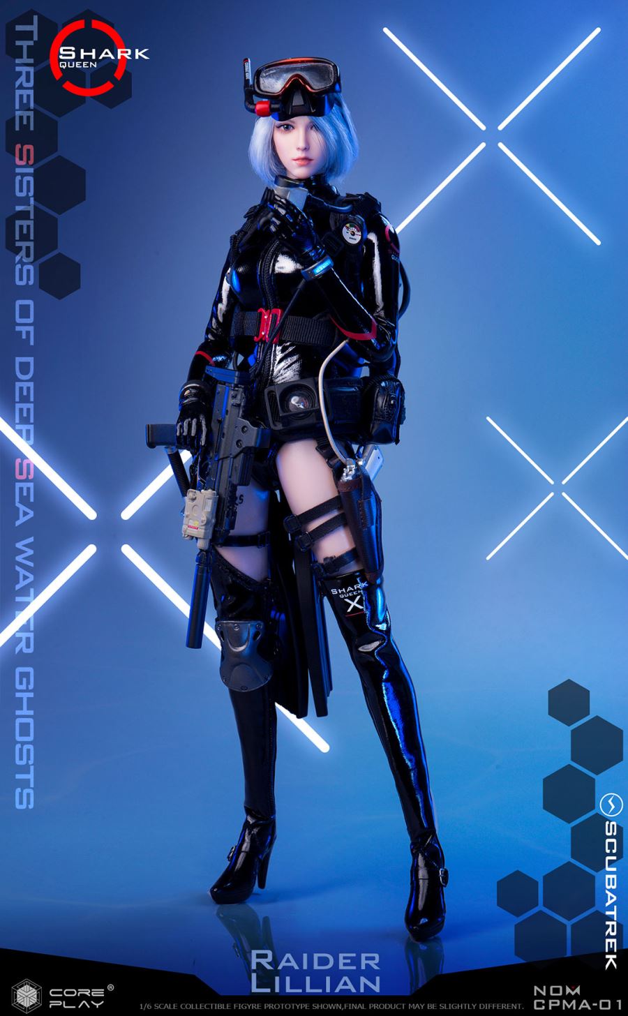 Deep Sea Ghost Three Sisters Assault Sister Lilian 1/6