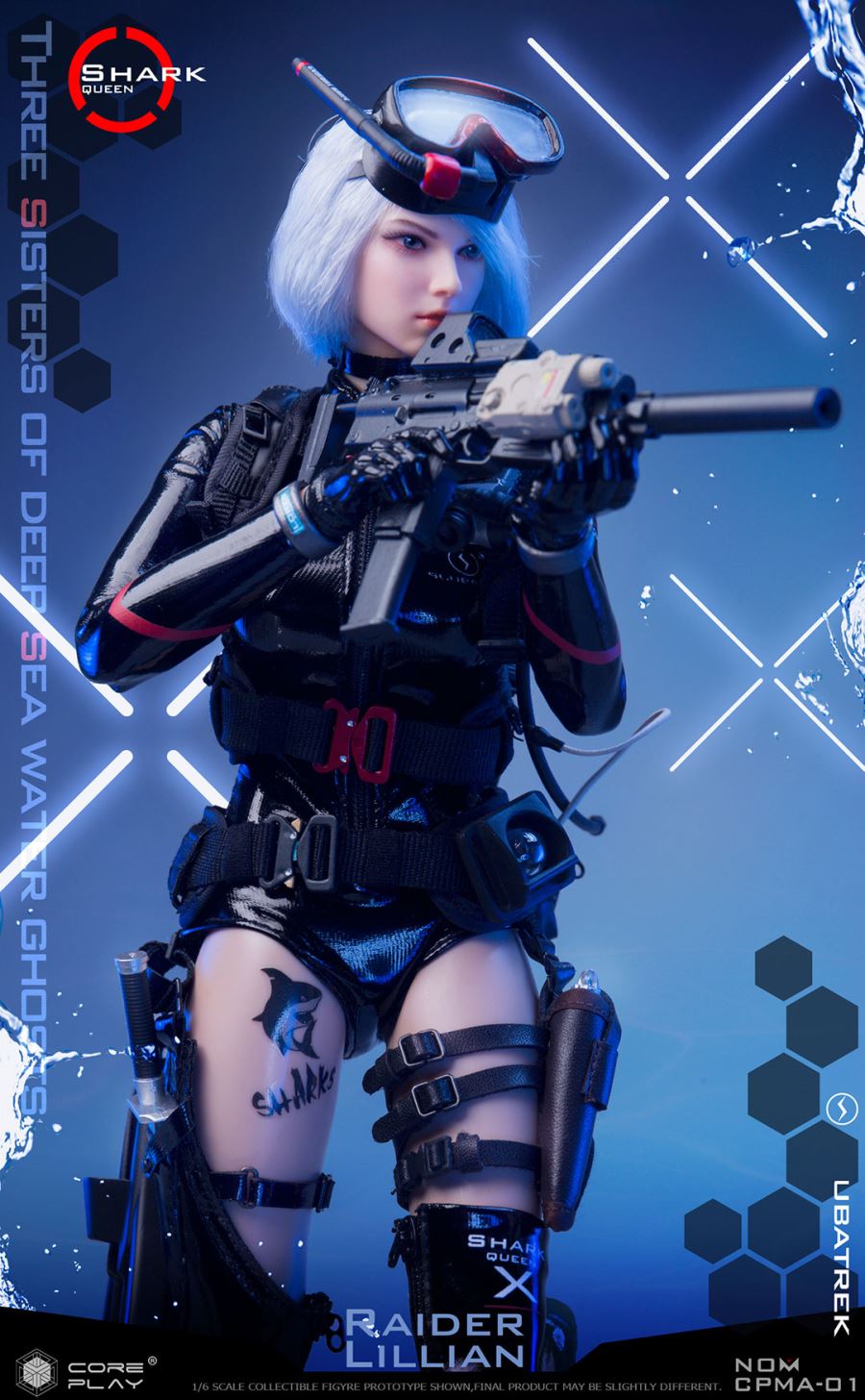 Deep Sea Ghost Three Sisters Assault Sister Lilian 1/6