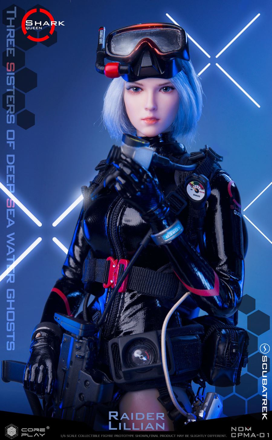 Deep Sea Ghost Three Sisters Assault Sister Lilian 1/6
