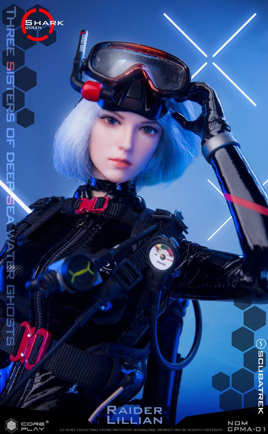 Deep Sea Ghost Three Sisters Assault Sister Lilian 1/6