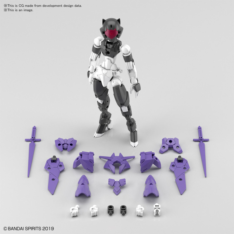 30MM 1/144 EXM-E7 Spinadia Fencing/Assassin